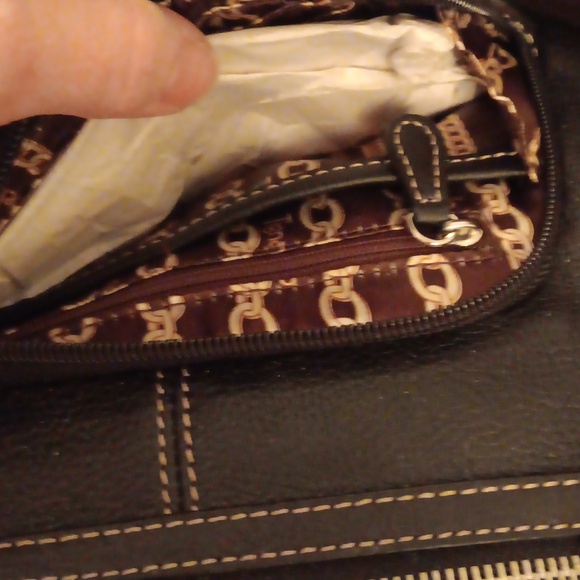 Vintage leather Tignanello purse - Picture 8 of 9